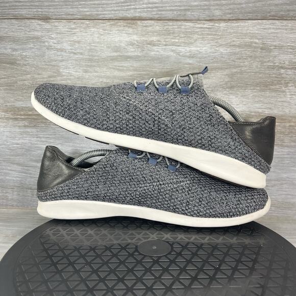 Olukai Men’s AlapaLi Grey Knit Slip On Sneaker Size 11.5 - Picture 10 of 11